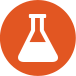 pictogramme scientifique orange